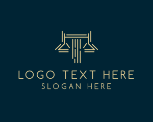 Court House - Minimalist Law Firm logo design