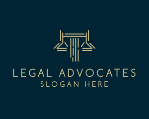 Minimalist Law Firm  logo design