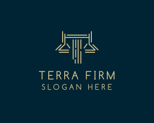 Minimalist Law Firm  logo design