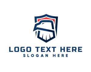 Eagle - Eagle Bird Shield logo design
