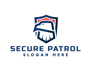 Patrol - Eagle Bird Shield logo design