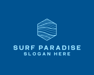 Water Surf Waves logo design