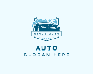 Car Detailing Auto Wash logo design