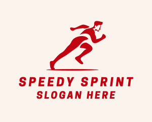 Sprint - Sprint Runner Athlete logo design