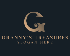 Elegant Ornamental Boutique logo design