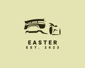 Driver - Sports Car Speed Racing logo design