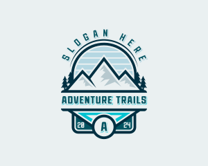 Summit Mountain Hiking logo design