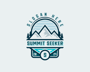 Summit Mountain Hiking logo design