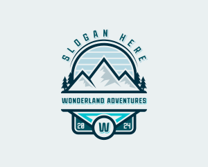 Summit Mountain Hiking logo design