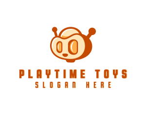 Toys - Cute Robot Antenna logo design