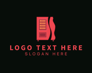 Snacks - Soda Vending Machine logo design