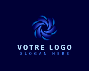 Air - Air Cooling Ventilation logo design