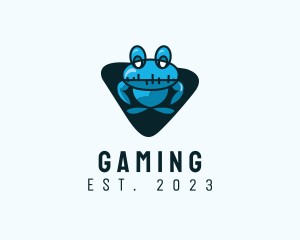 Video Game Tech Frog Logo