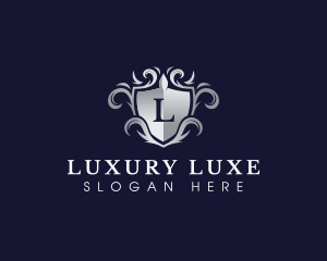 Crown Crest Luxury logo design