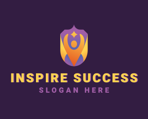 Empowerment - Human Shield Leadership logo design