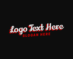 Retro Funky Business Logo