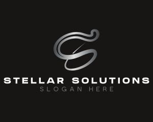 Elegant Agency Letter S logo design