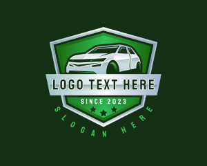 Car Racing - Automobile Detailing Repair logo design