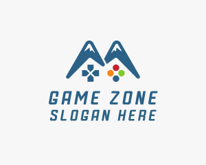 Mountain Gaming Console  logo design