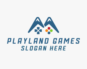 Games - Mountain Gaming Console logo design