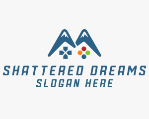 Character - Mountain Gaming Console logo design