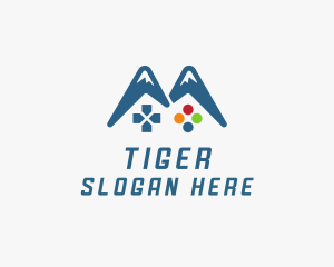 Media Player - Mountain Gaming Console logo design