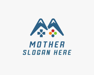 Adventure - Mountain Gaming Console logo design