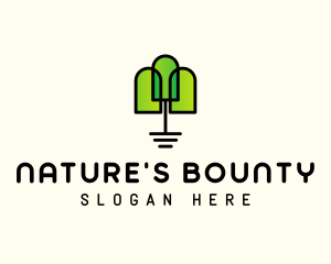 Nature Park Tree logo design