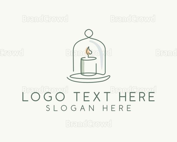 Candle Cloche Decor Logo