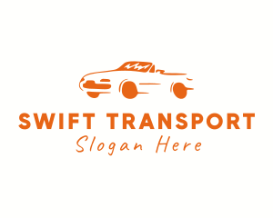 Transporation - Cabriolet Car Automobile Drive logo design
