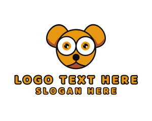 Stuffed Toy - Oriental Baby Bear logo design