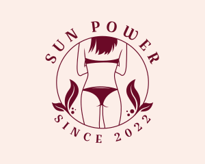 Natural Bikini Body  logo design