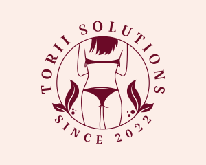 Natural Bikini Body  logo design