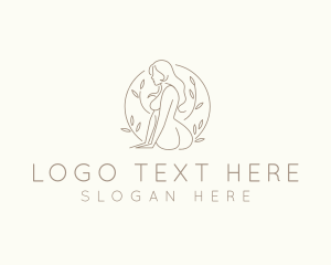 Esthetician - Beauty Woman Body logo design