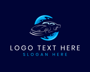 Detailing - Car Washing Detailing logo design