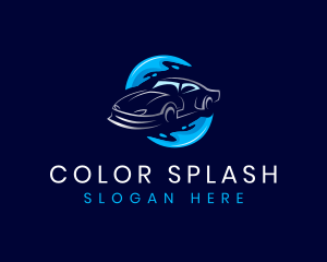 Car Washing Detailing logo design