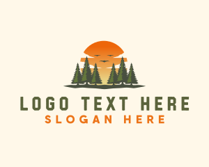 Logging - Pine Tree Environment logo design