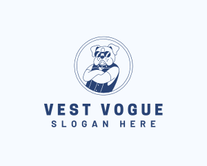 Vest - Tough Dog Sunglasses logo design