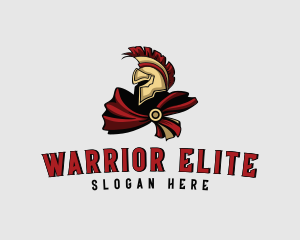Tough Spartan Warrior logo design