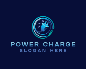 Energy Power Plug logo design