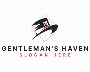 Magician Top Hat logo design