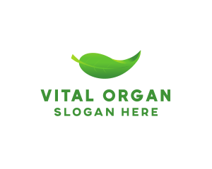 Organic Leaf Spa logo design