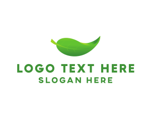 Floss - Organic Leaf Spa logo design