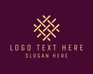 Luxury Weave Hashtag Logo
