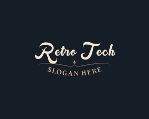 Retro Brand Business  logo design