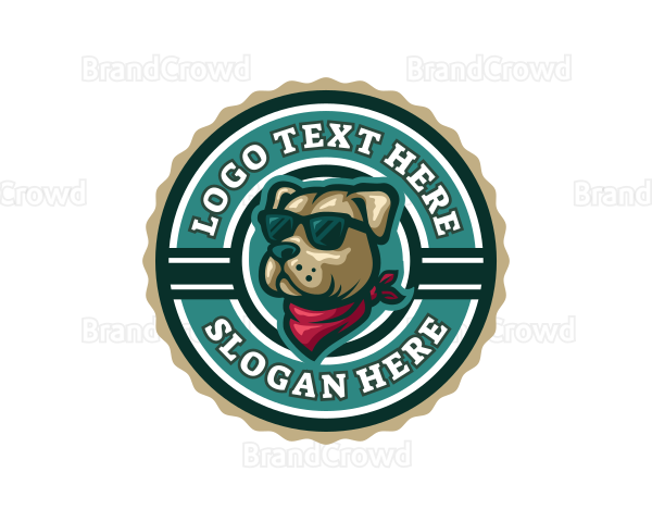 Dog Shades Grooming Logo