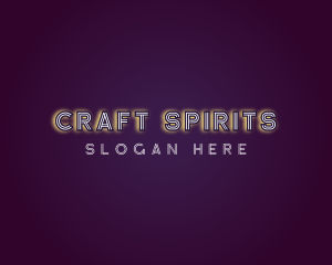 Alcohol - Cocktail Alcohol Drink logo design