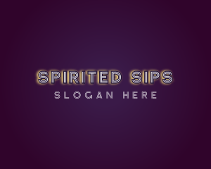 Alcohol - Cocktail Alcohol Drink logo design