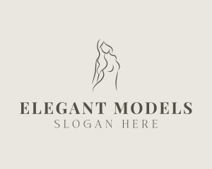 Modeling - Beauty Sexy Woman logo design