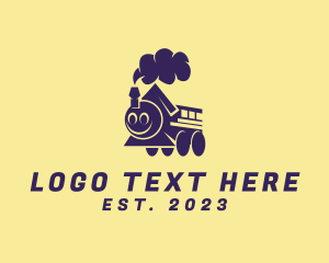 Transport - Toy Train Transportation logo design
